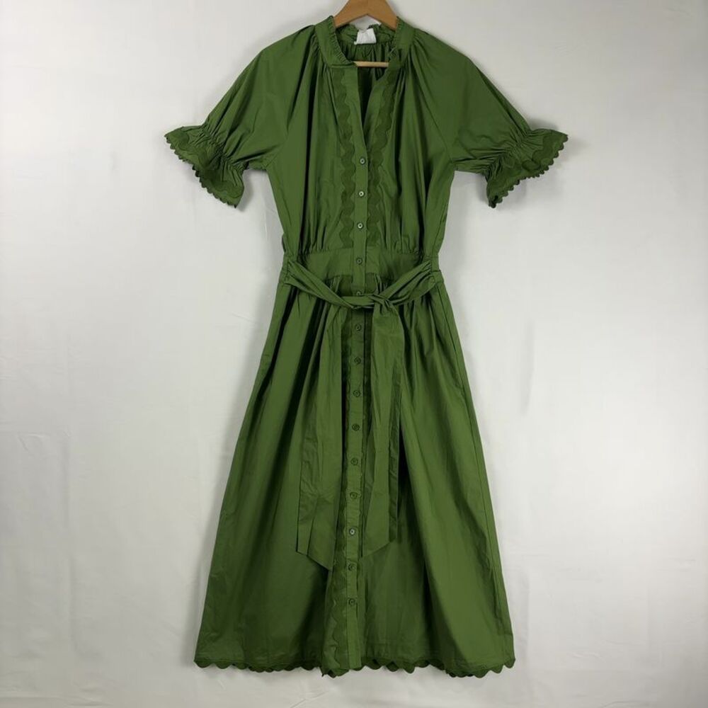 Aliza Dress In Evergreen